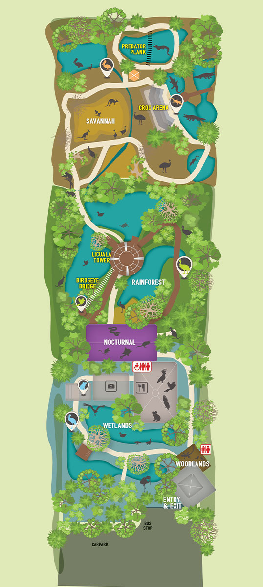 Vertical Park Map